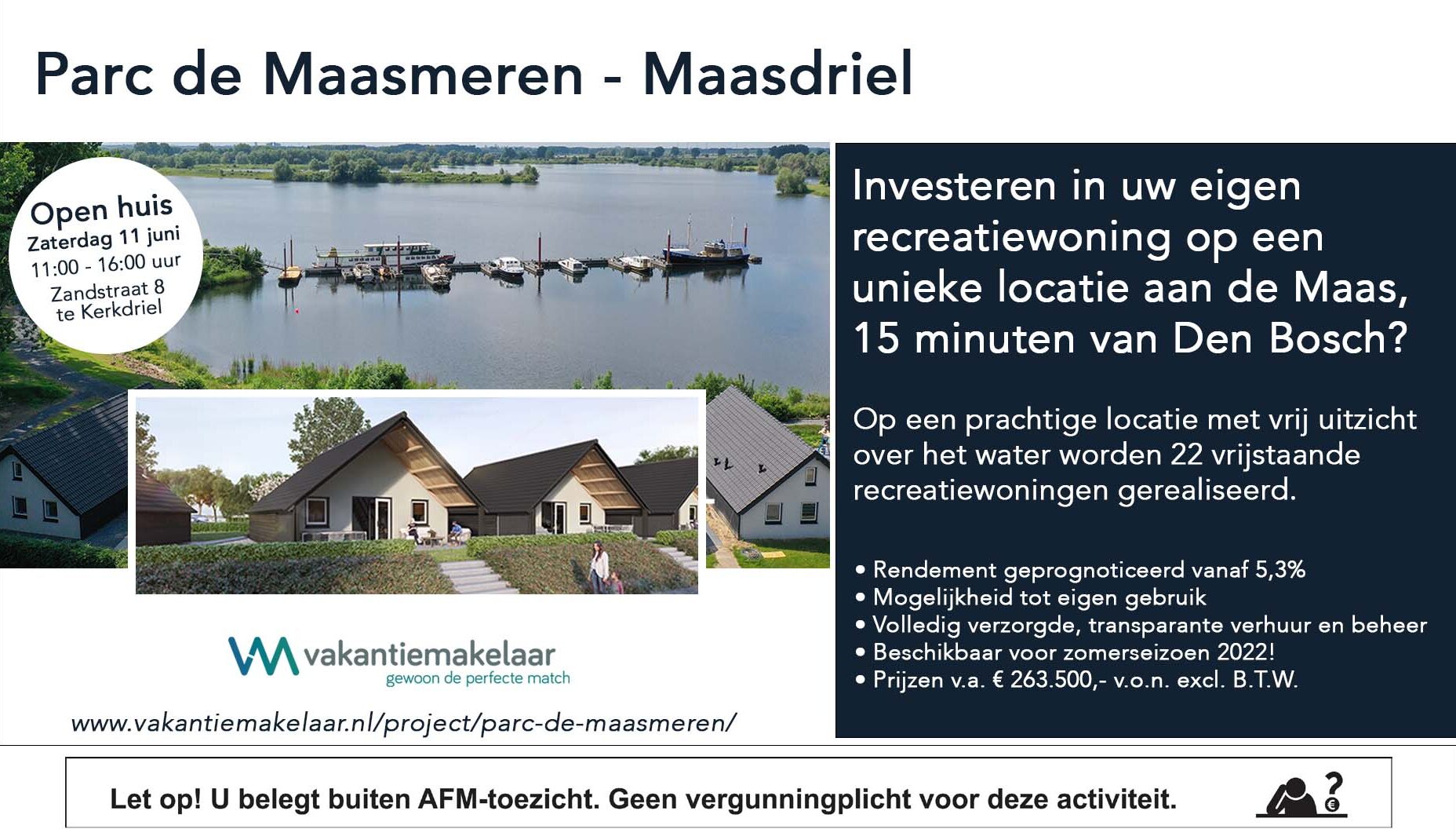 Advertentie Parc de Maasmeren